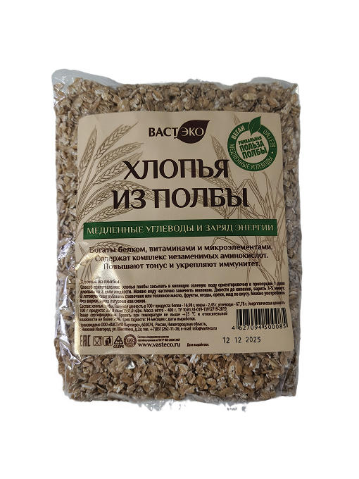 Хлопья из полбы, 400 г