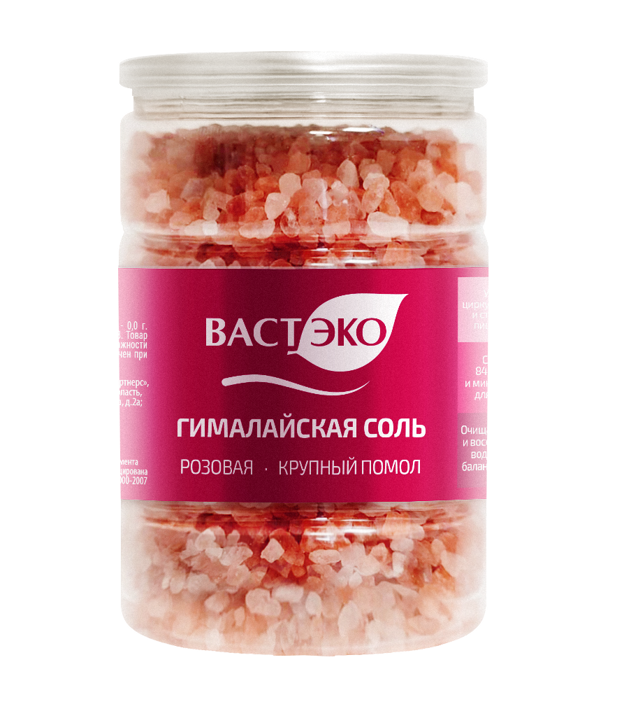 Соль пищевая гималайская. Крупный помол, 1200 г