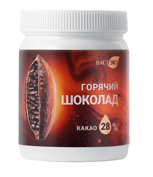Напиток растворимый. Горячий шоколад. 28% Какао, 350 г