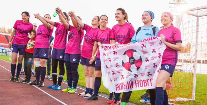 Пятый этап Суперкубка футбольных мам прошел в Нижнем Новгороде 23 сентября.