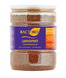 Цикорий гранулированный натуральный растворимый без кофеина, 400 гр. (ПБ с этикеткой)