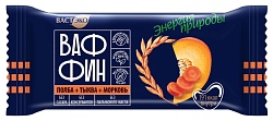 Вафли глазированные "ВАФФИН из Полбы. Морковь с Тыквой в молочном шоколаде. Без сахара", 50 г