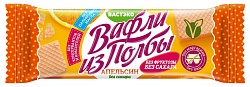Вафли из полбы. Апельсин. Без Сахара. 15 г