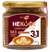 Напиток кофейный. НЕКОФЕ 3 в 1. С чагой. "Сливочный". Растворимый. С заменителем сахара, 190 г