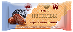 Вафли из полбы. Чернослив и Финик, 30 г