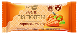 Вафли из полбы. Морковь-тыква. 30 г