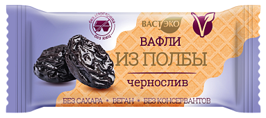 Вафли из полбы. Чернослив, 30 г