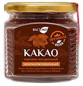 Какао-порошок натуральный НЕАЛКАЛИЗОВАННЫЙ без сахара, 200 г
