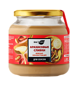 Паста Арахисовая нежной консистенции "Арахисовые сливки". Без добавок. 500 г