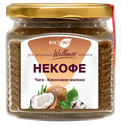 Напиток кофейный. НЕКОФЕ "Чага, Кокосовое молоко". Растворимый, 170 г