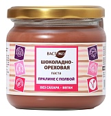 Шоколадно- ореховая паста Пралине с Полбой. Веган. Без сахара., 380 гр., (с этикеткой)