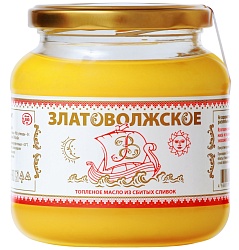 Топленое масло "ЗЛАТОВОЛЖСКОЕ", 440 г