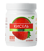 Кисель. Растворимый напиток. Клубника. Без сахара., 300 г