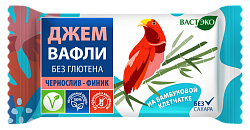 Вафли. Безглютеновые. Чернослив - Финик без сахара. 21 г