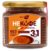 Напиток кофейный. НЕКОФЕ 3 в 1. "Амаретто". Растворимый.  С заменителем сахара, 190 г