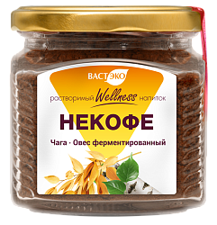Напиток кофейный. НЕКОФЕ "Чага, Овес ферментированный". Растворимый, 215 г