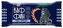 Вафли глазированные "ВАФФИН из Полбы. Чернослив в молочном шоколаде. Без сахара", 50 г